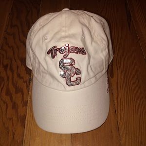 BOGO HAT USC Trojans Glitter Baseball Cap